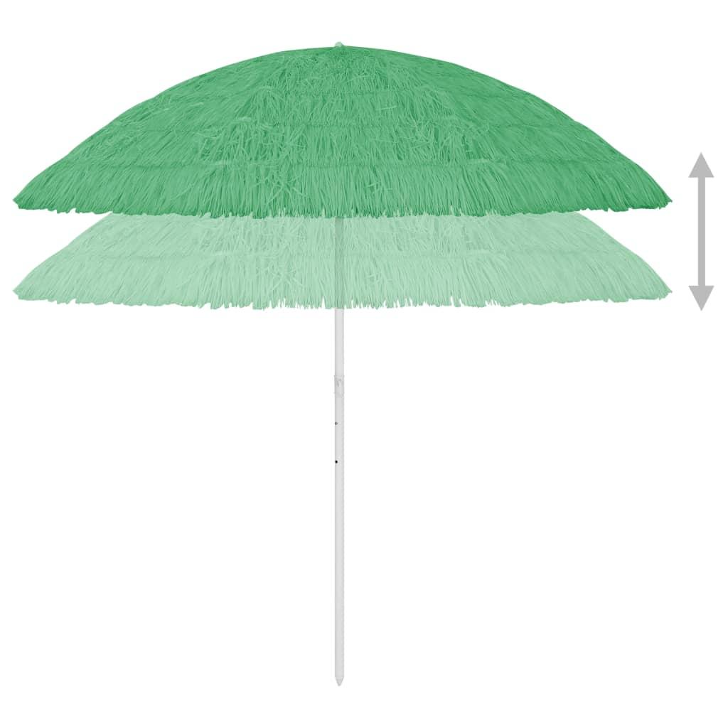 Hawaii Beach Parasol Green 300 cm