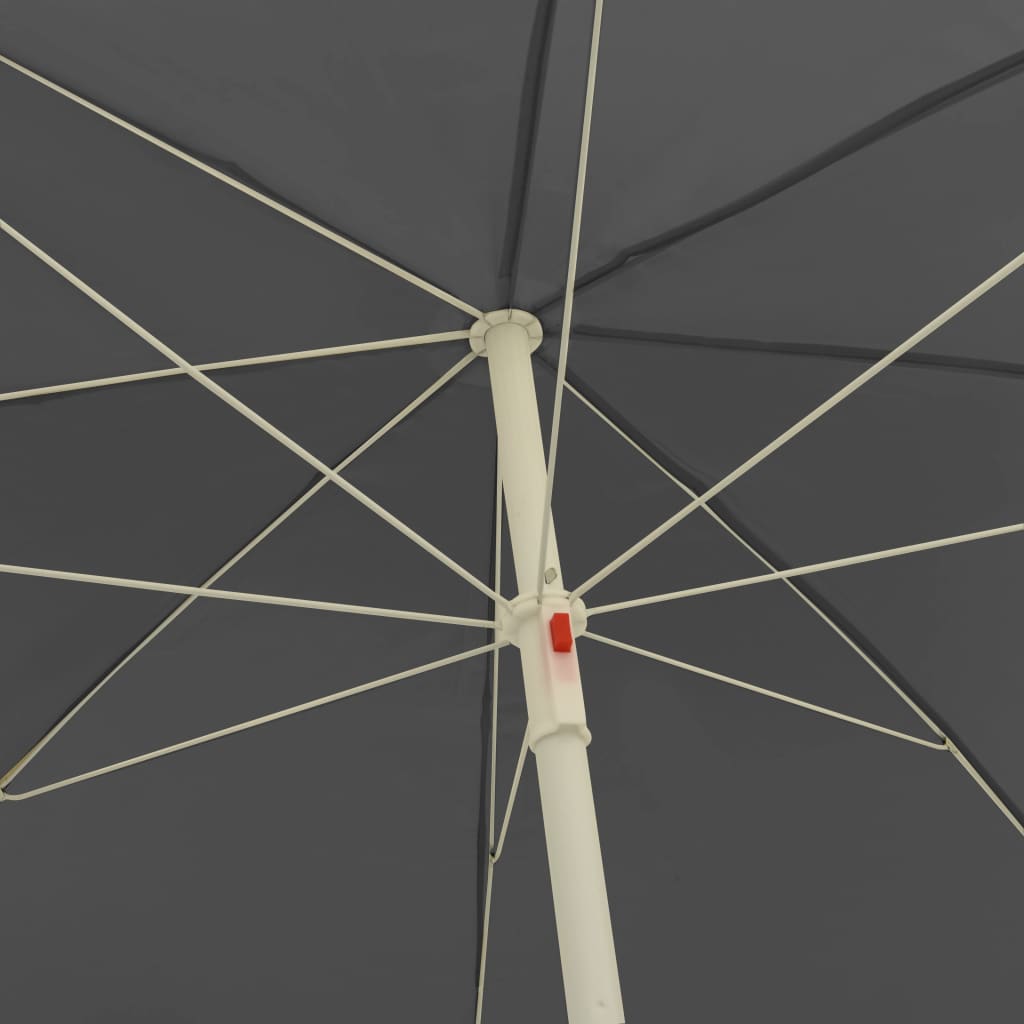 Beach Parasol Anthracite 300 cm