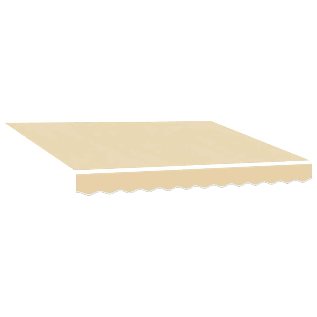 Awning Replacement Fabric Cream 500x350 cm Polyester