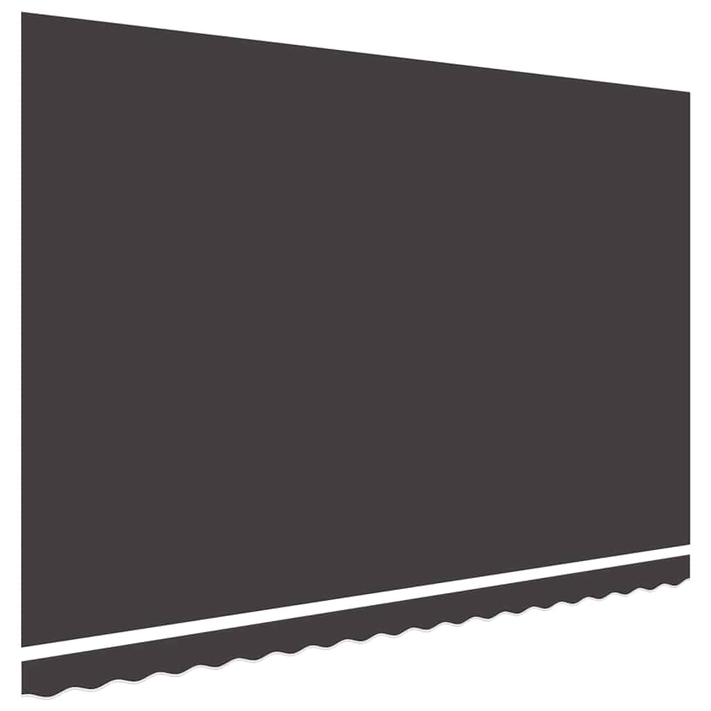 Awning Replacement Fabric Anthracite 400x350 cm Polyester