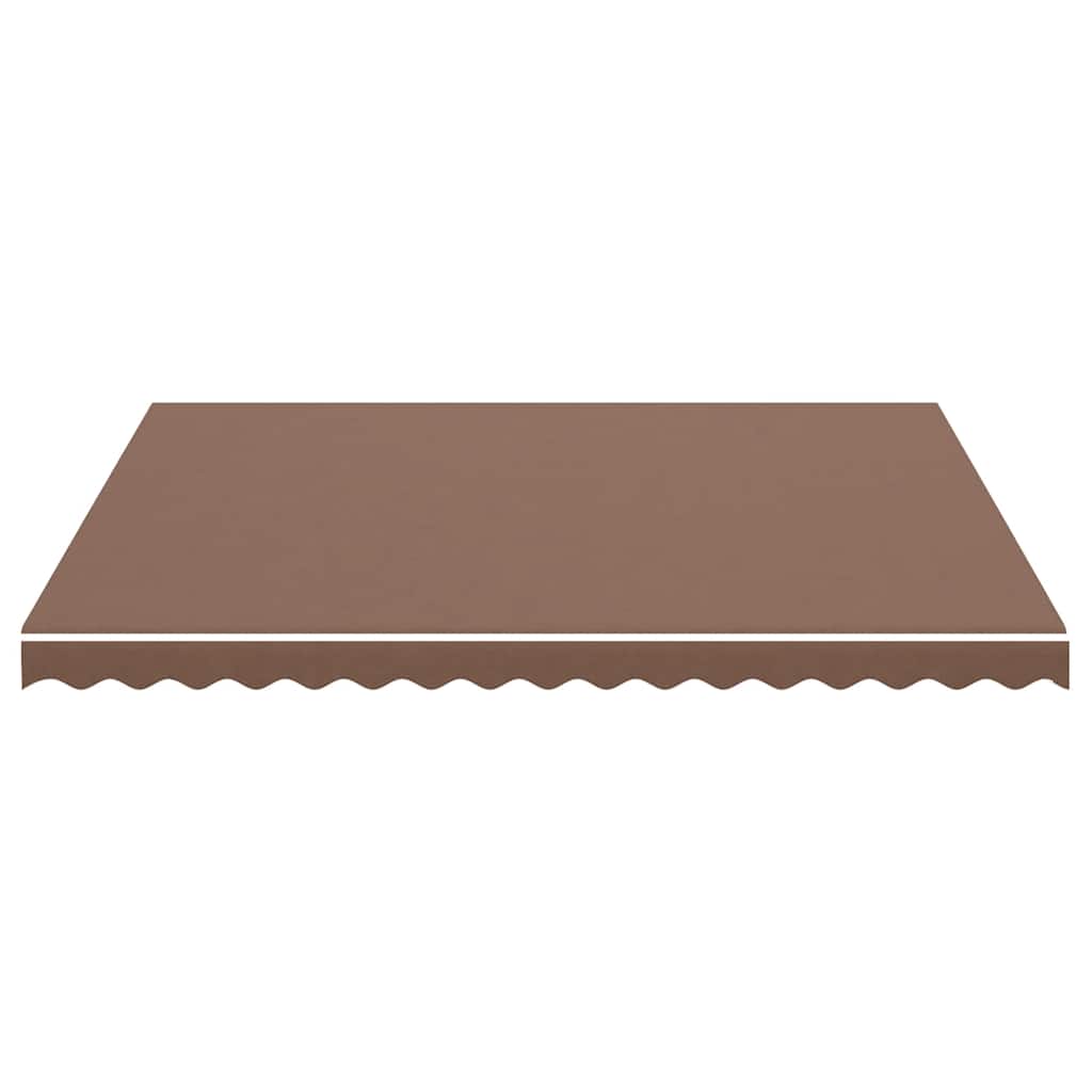 Awning Replacement Fabric Brown 400x350 cm Polyester