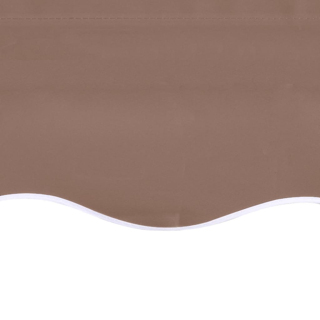 Awning Replacement Fabric Brown 400x350 cm Polyester