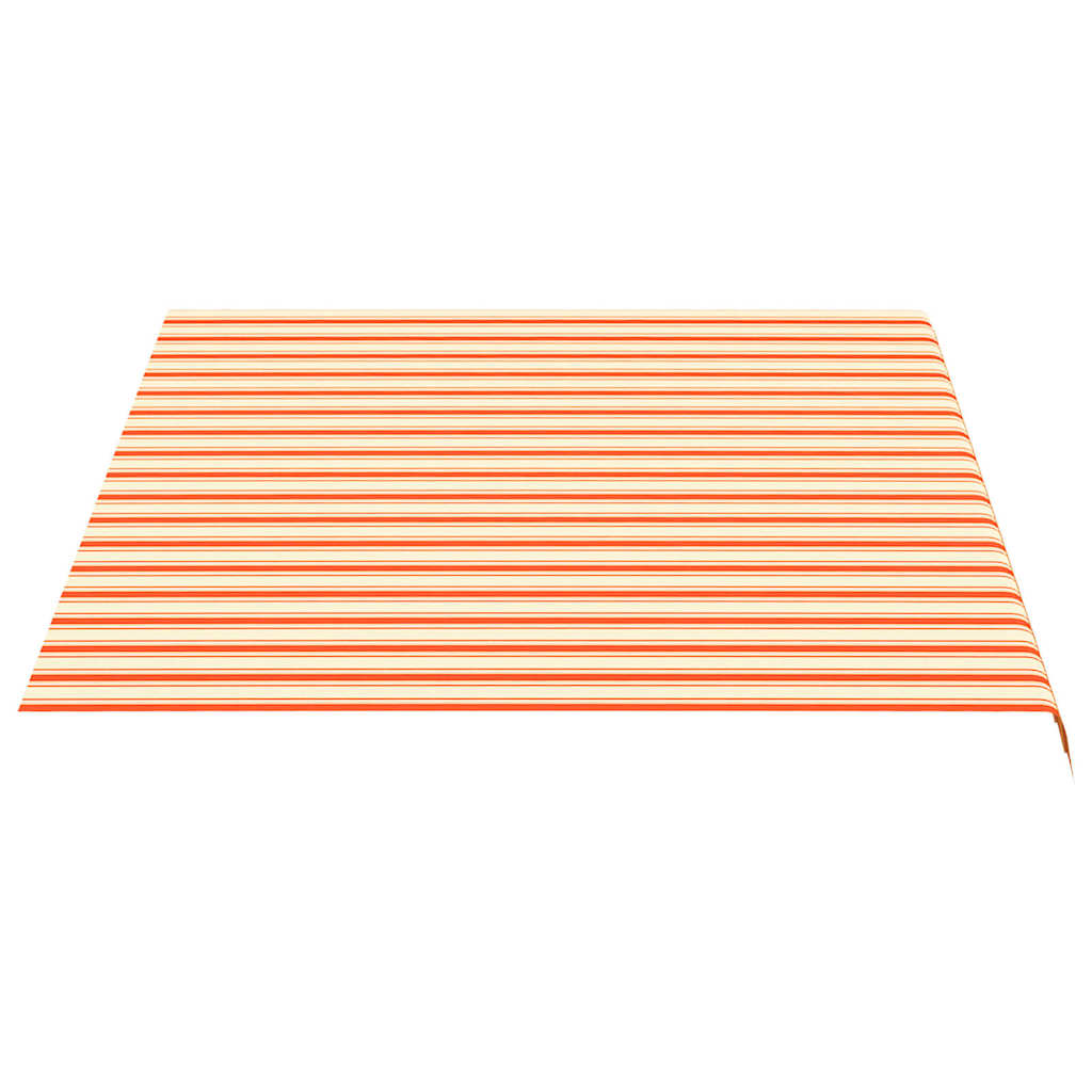 Awning Replacement Fabric Yellow and Orange 400x300 cm Polyester
