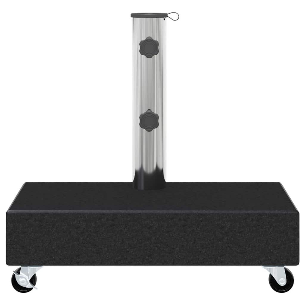 Umbrella Base Black 45x25x8 cm Granite