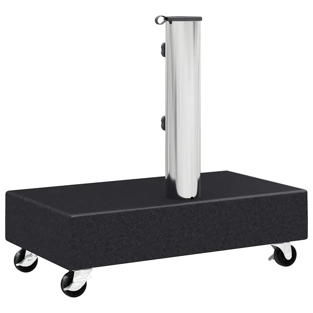 Umbrella Base Black 45x25x8 cm Granite