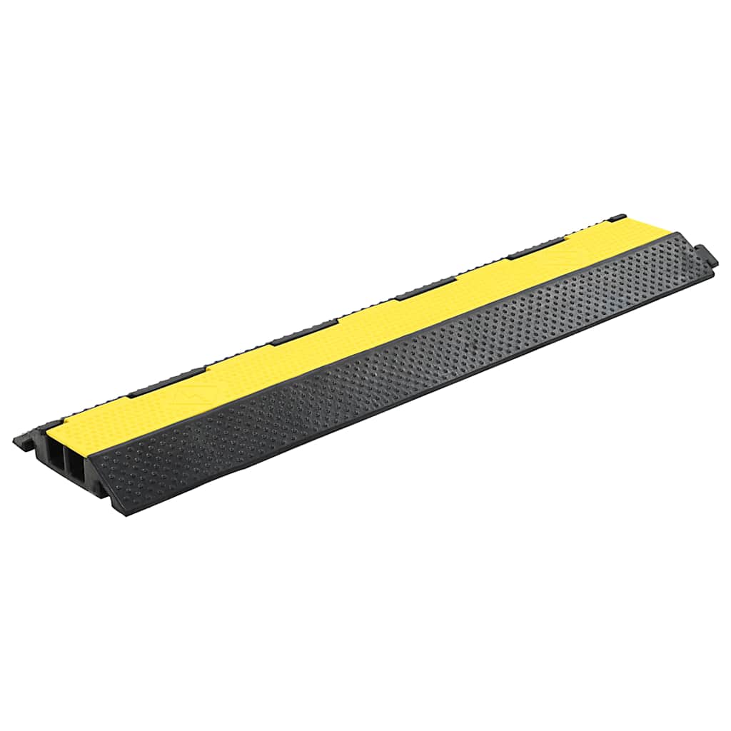 Cable Protector Ramps 2 pcs 2 Channels Rubber 101,5 cm