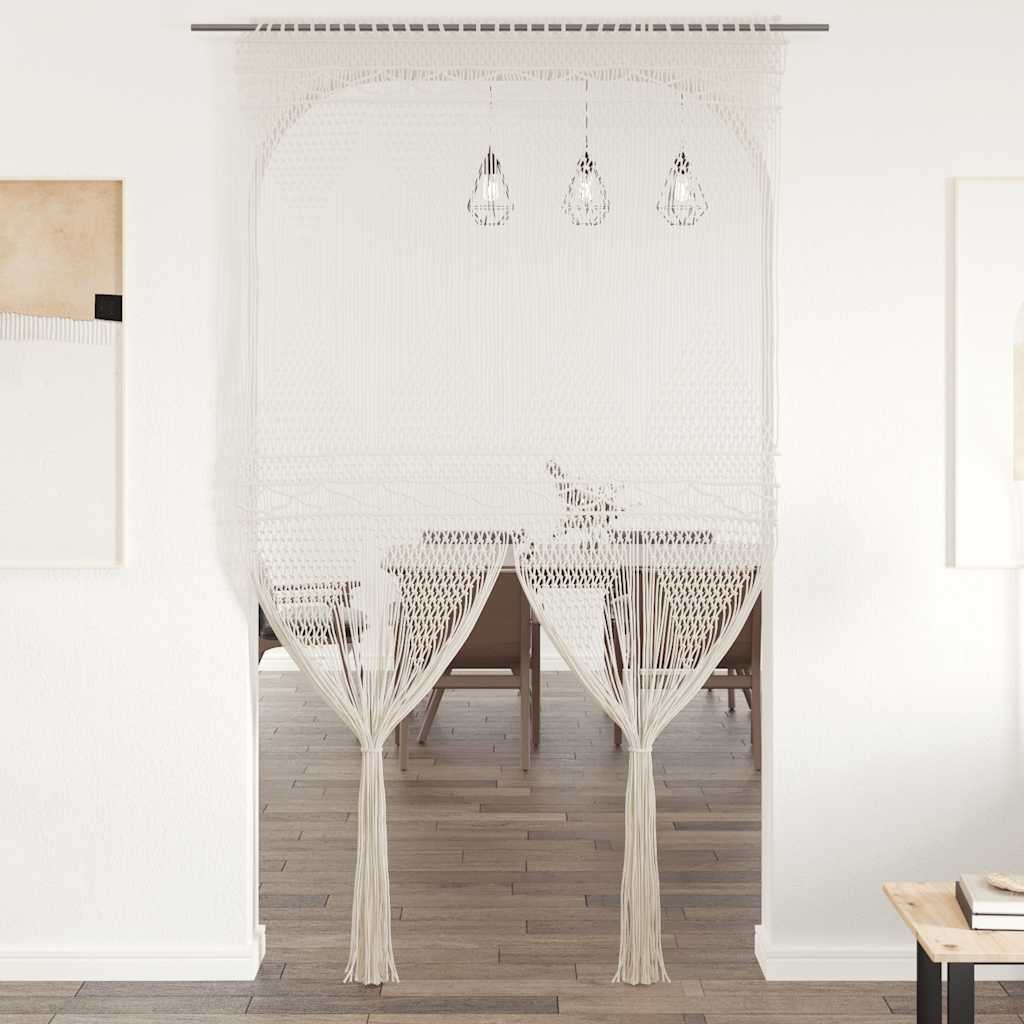 Macrame Curtain 140x240 cm Cotton