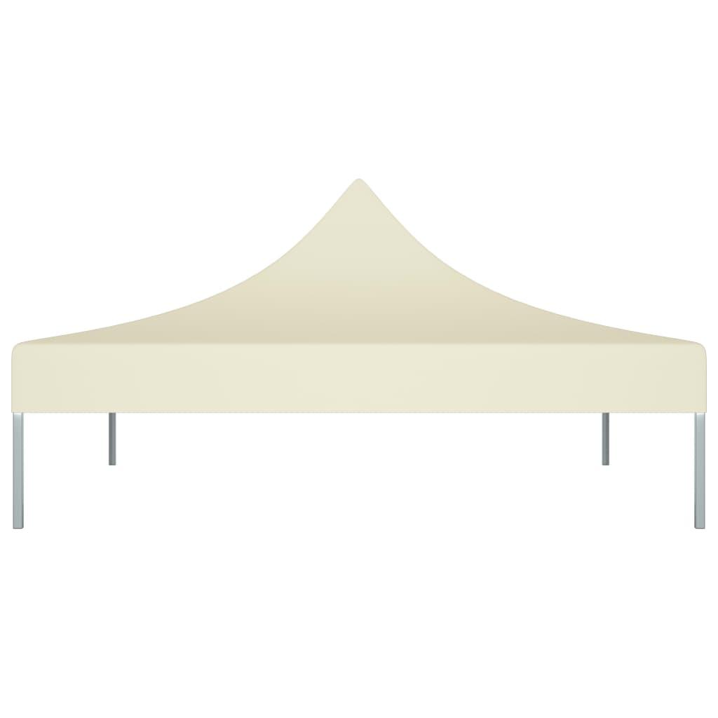 Party Tent Roof 2x2 m Cream 270 g/m²