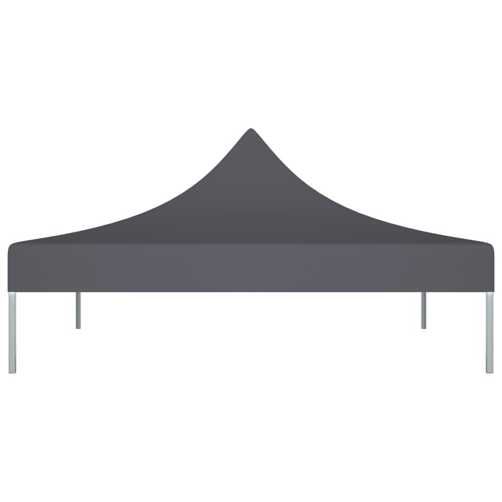 Party Tent Roof 2x2 m Anthracite 270 g/m²