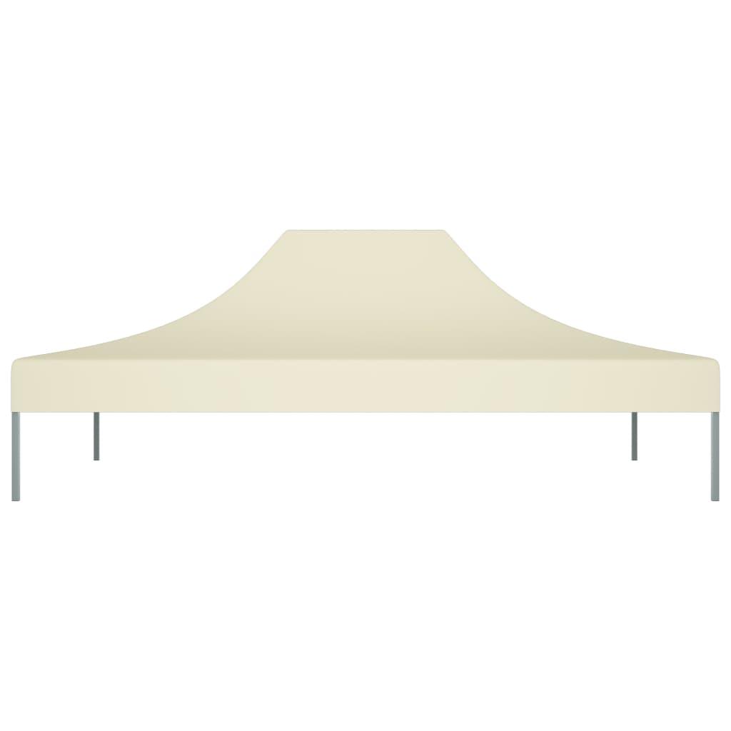 Party Tent Roof 4.5x3 m Cream 270 g/m²