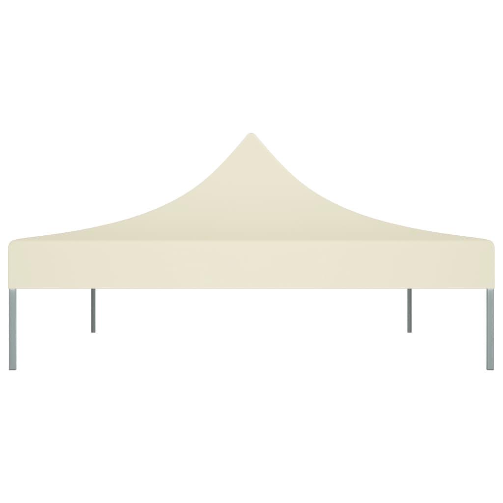 Party Tent Roof 4.5x3 m Cream 270 g/m²