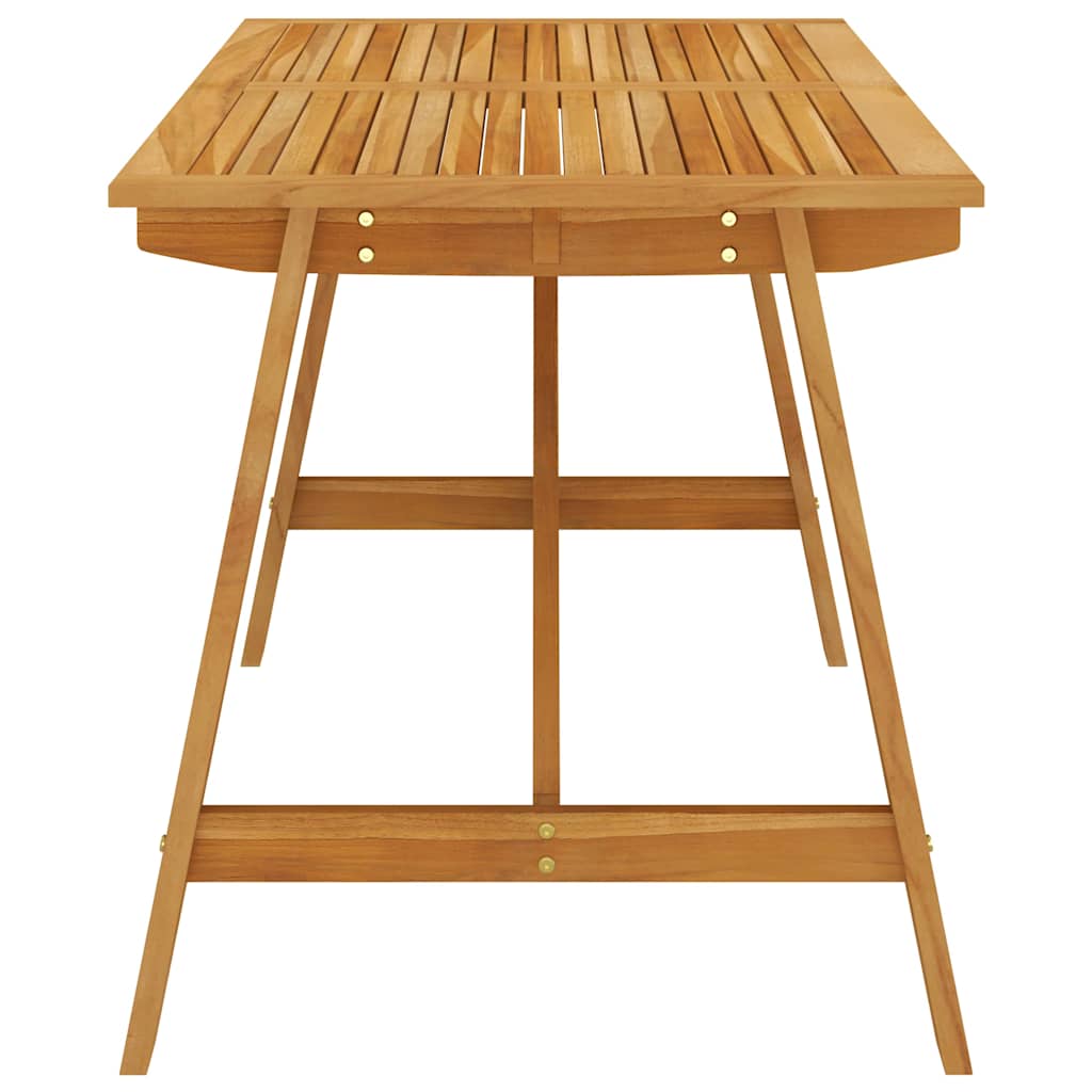 5 Piece Garden Dining Set Solid Acacia Wood