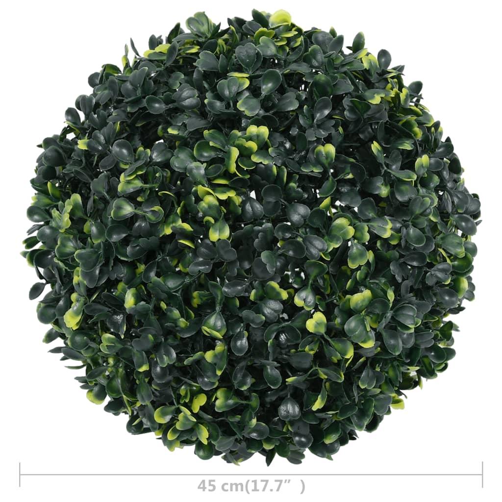 Artificial Boxwood Balls 2 pcs 45 cm