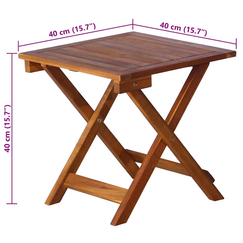 Garden Sun Lounger with Table and Cushion Solid Acacia Wood