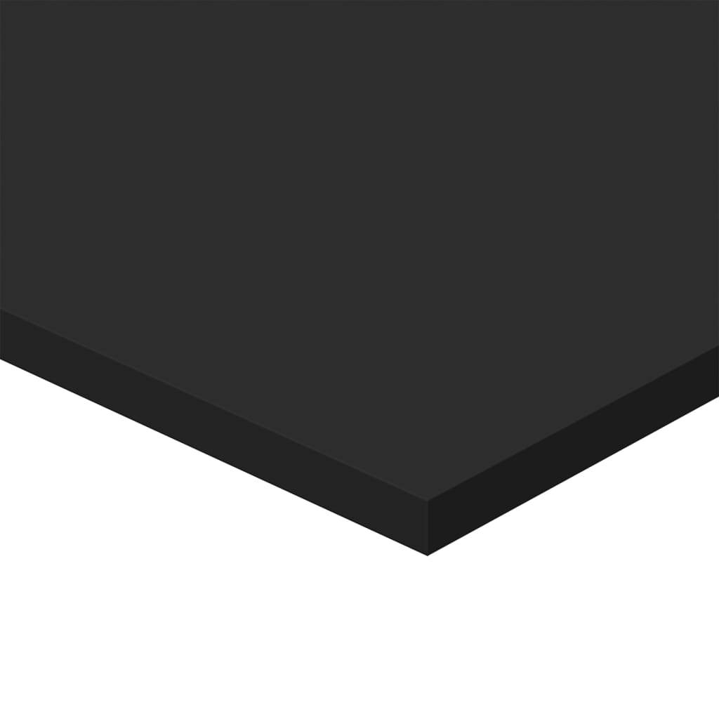 Bookshelf Boards 4 pcs Black 40x40x1.5 cm Engineered Wood
