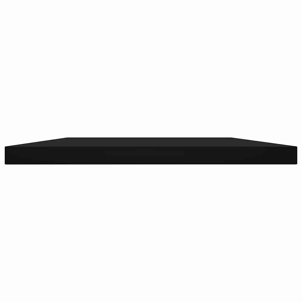 Bookshelf Boards 4 pcs Black 60x20x1.5 cm Engineered Wood