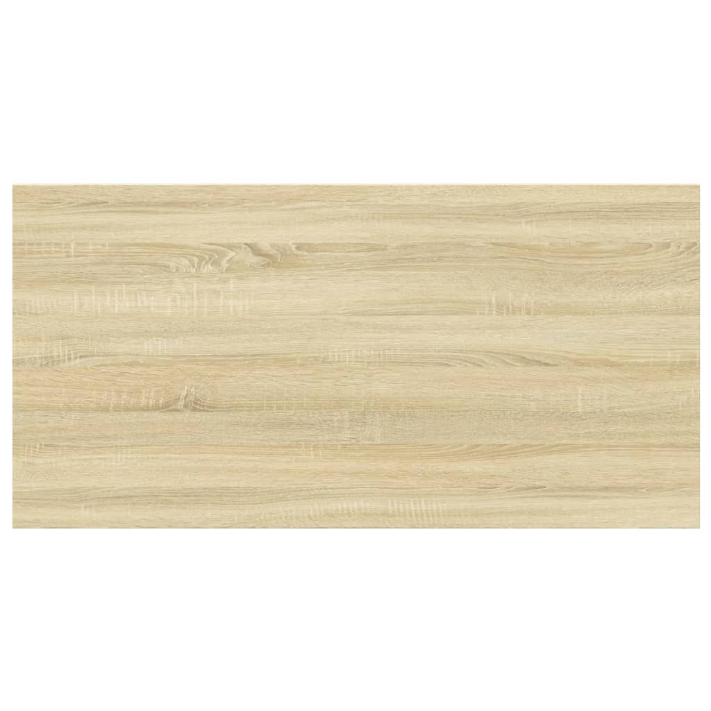 Bookshelf Boards 4 pcs Sonoma Oak 60x30x1.5 cm Engineered Wood