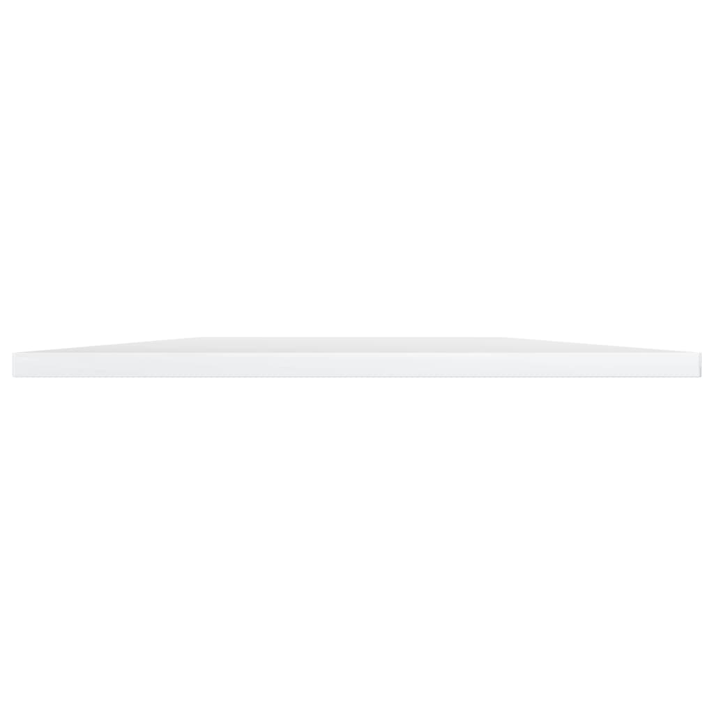 Bookshelf Boards 4 pcs High Gloss White 60x50x1.5 cm Engineered Wood
