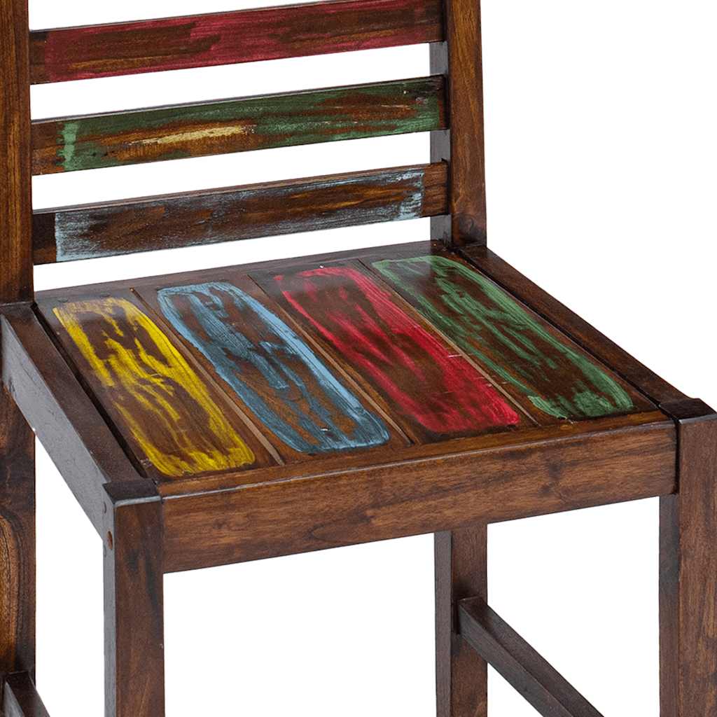 Dining Chairs 2 pcs Solid Reclaimed Wood