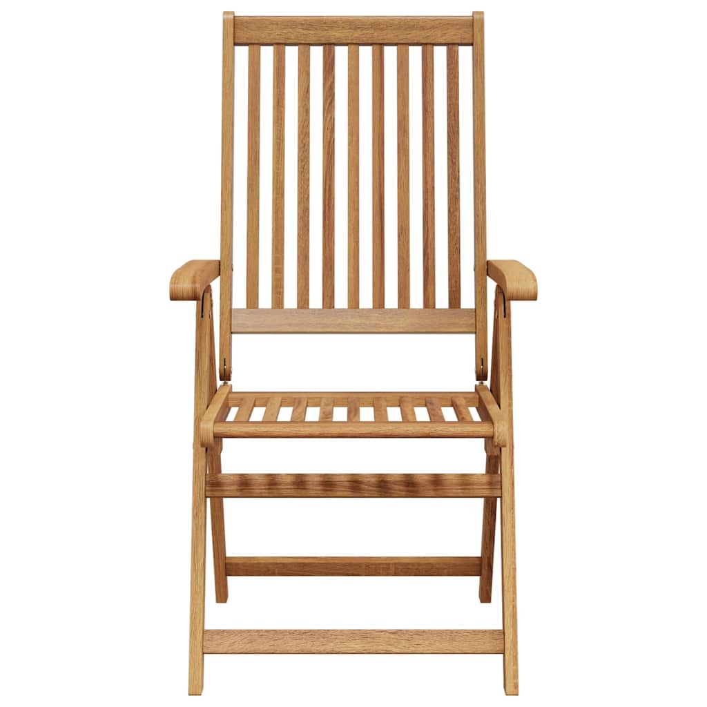 Folding Garden Chairs 6 pcs Solid Wood Acacia