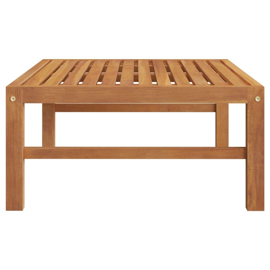 Garden Table 63x63x30 cm Solid Teak Wood
