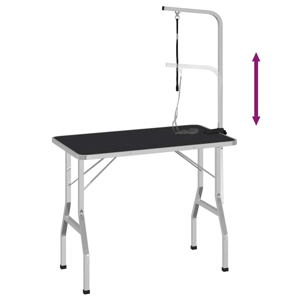 Adjustable Dog Grooming Table with 1 Loop