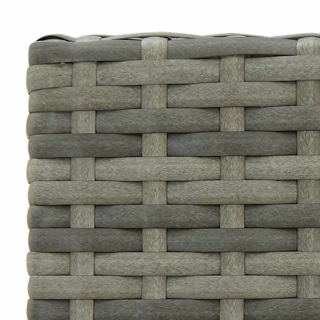 7 Piece Garden Bar Set Grey