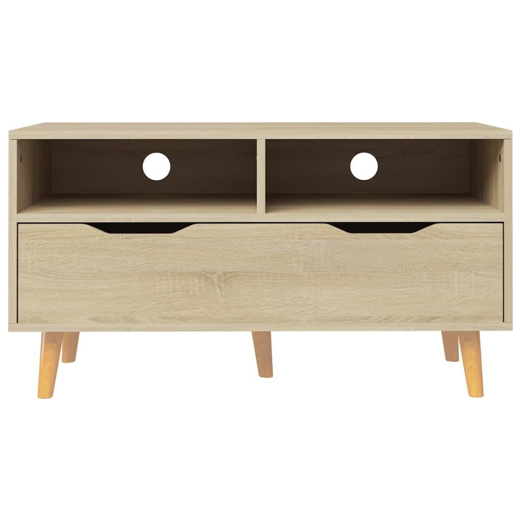 TV Cabinet Sonoma Oak 90x40x48.5 cm Engineered Wood