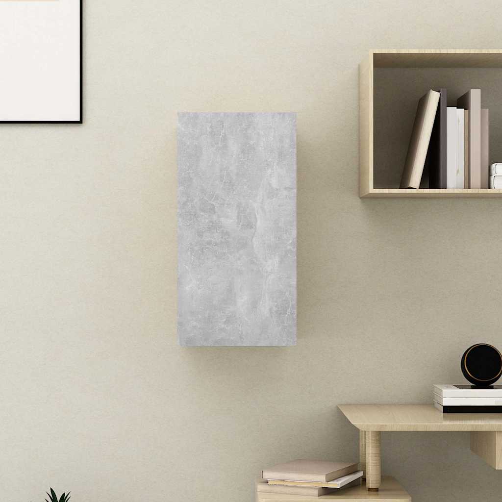 TV Cabinet Concrete Grey 30.5x30x60 cm Engineered Wood