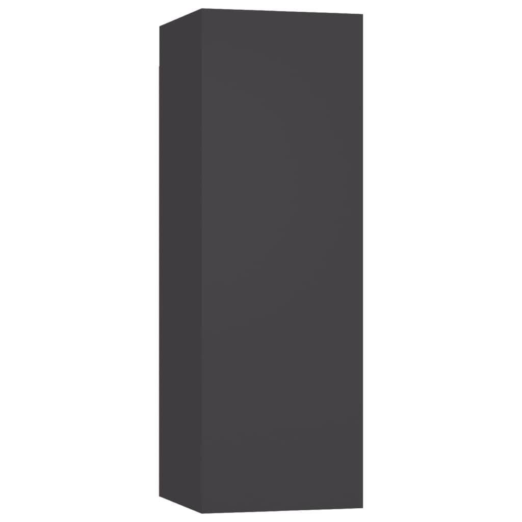 TV Cabinet Grey 30.5x30x90 cm Engineered Wood