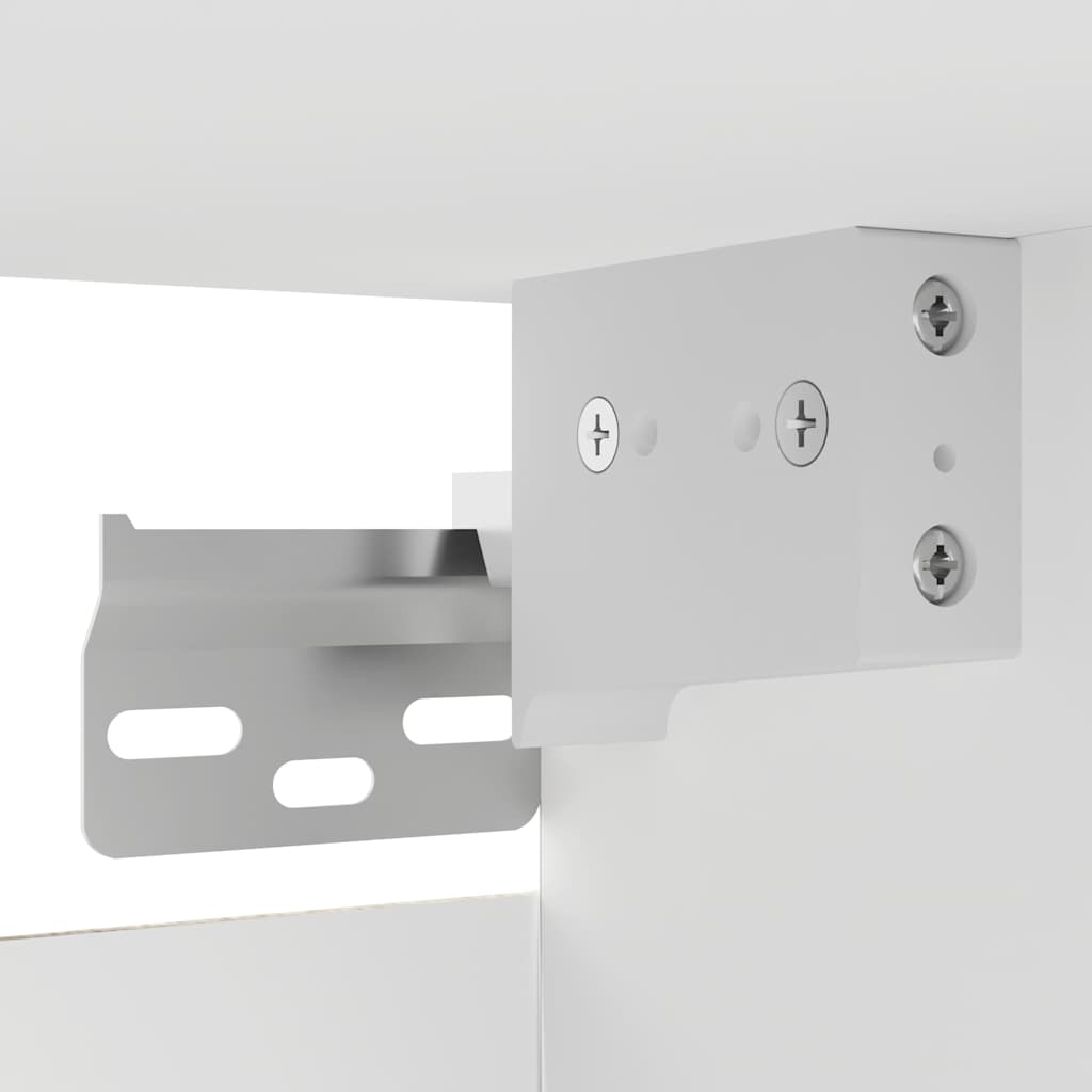 Wall Mounted TV Cabinets 4 pcs White 30.5x30x30 cm