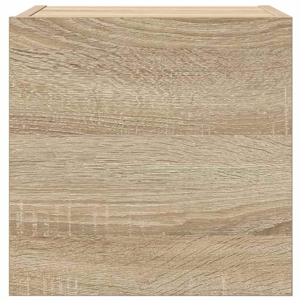 Wall Mounted TV Cabinets 4 pcs Sonoma Oak 30.5x30x30 cm