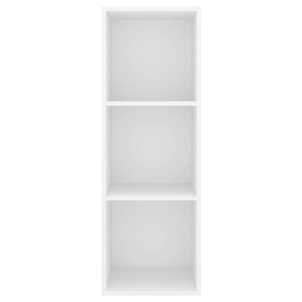 Wall-mounted TV Cabinet White 37x37x107 cm Engineered Wood