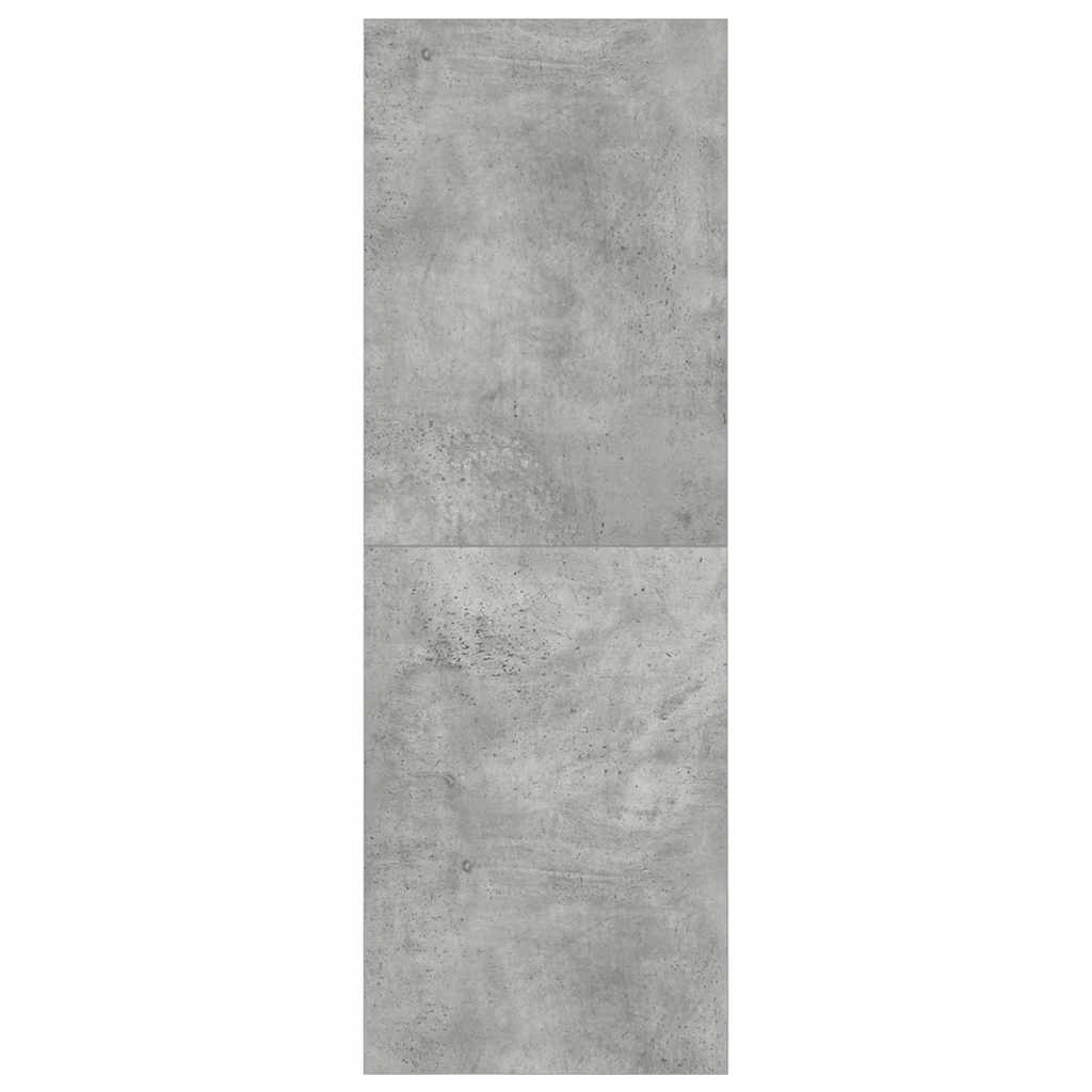 Wall-mounted TV Cabinet Concrete Grey 37x37x107 cm