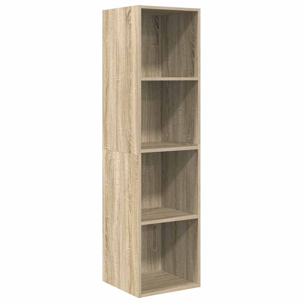Wall-mounted TV Cabinet Sonoma Oak 37x37x142.5 cm Engineered Wood