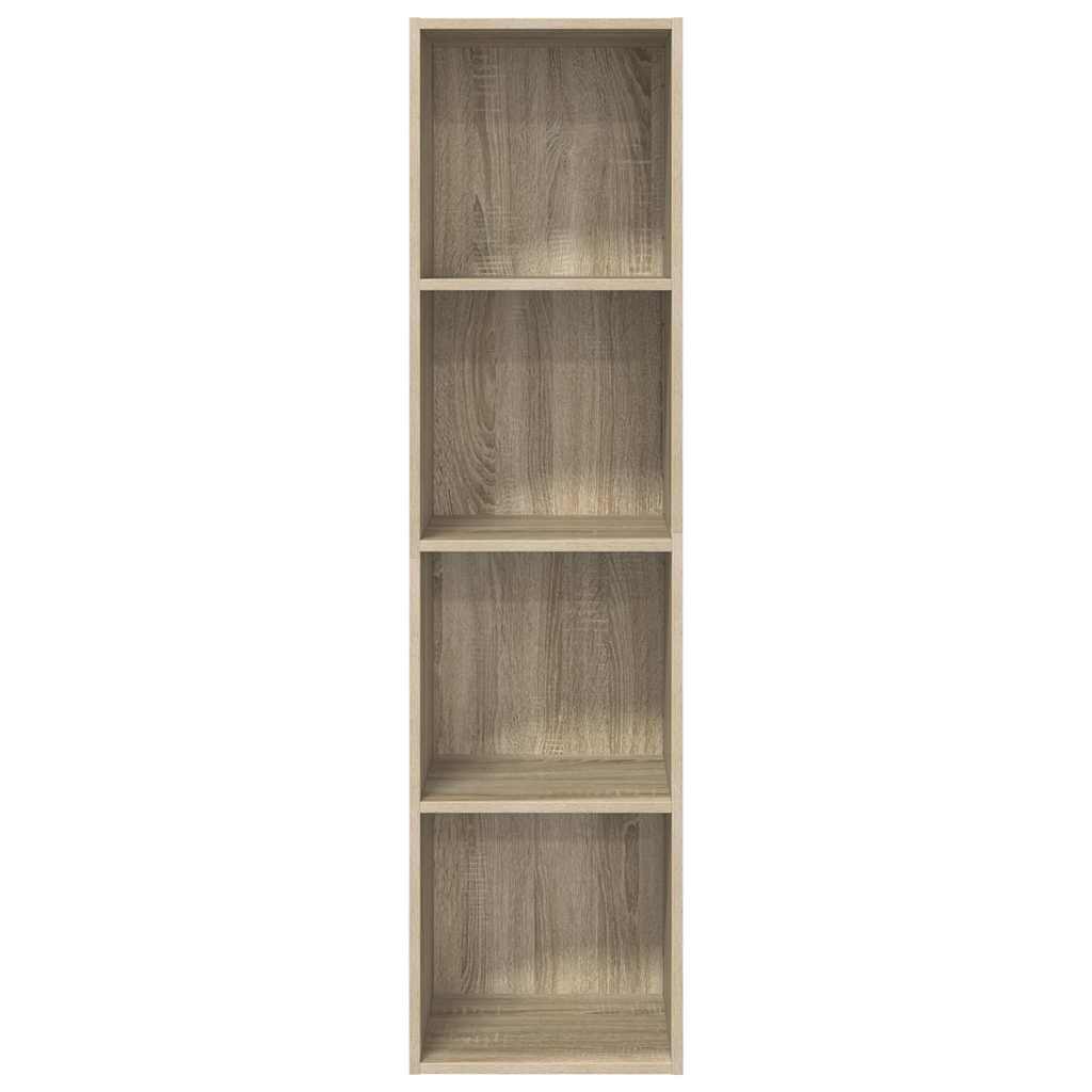 Wall-mounted TV Cabinet Sonoma Oak 37x37x142.5 cm