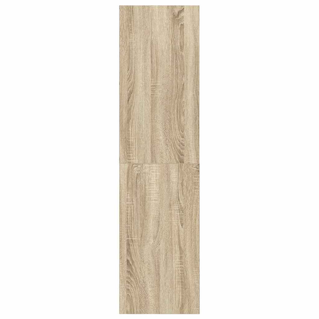 Wall-mounted TV Cabinet Sonoma Oak 37x37x142.5 cm Engineered Wood