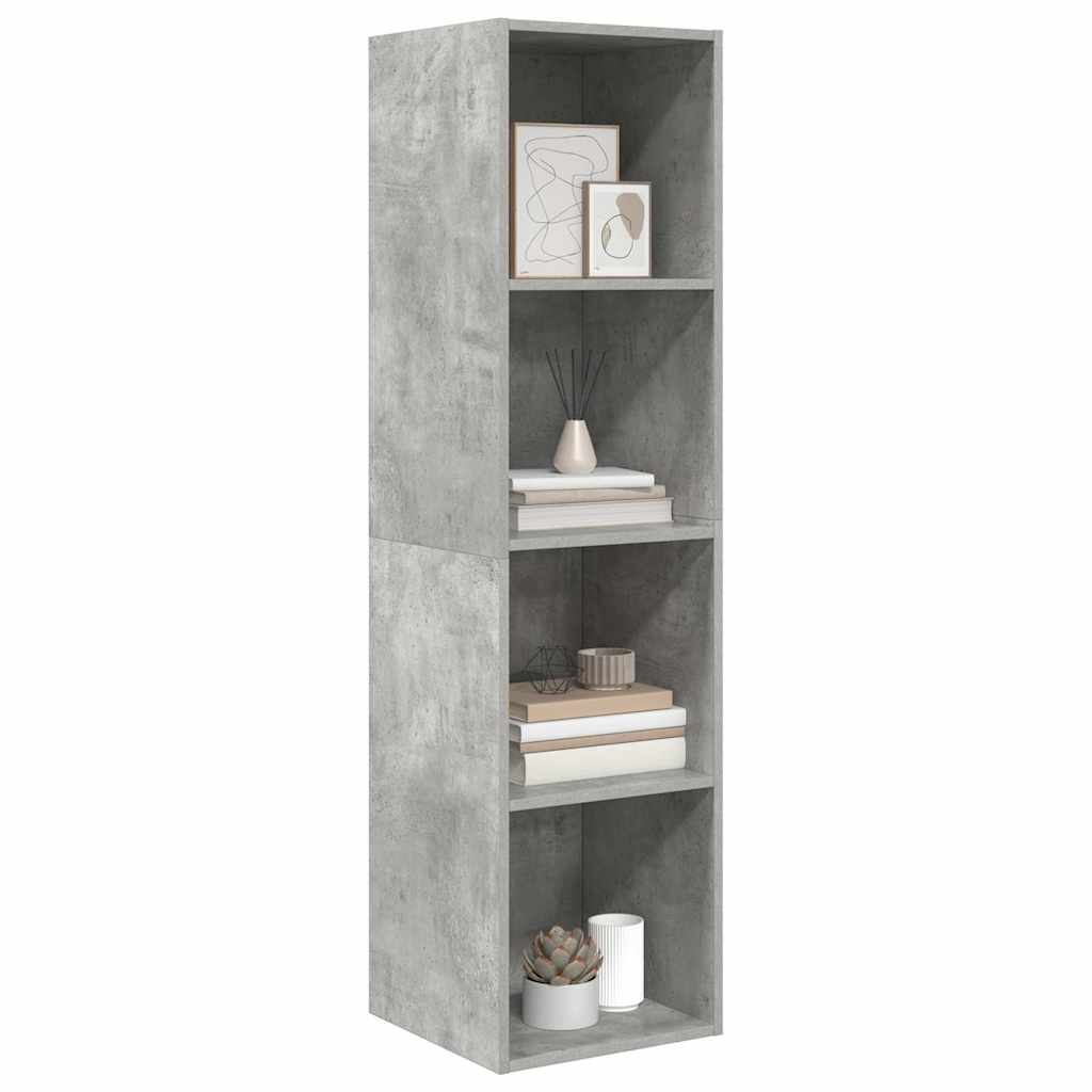 Wall-mounted TV Cabinet Concrete Grey 37x37x142.5 cm