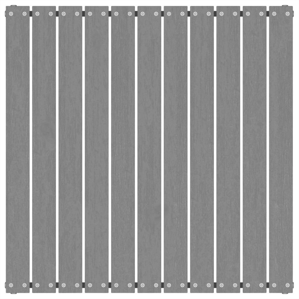 2 Piece Garden Lounge Set Grey Solid Pinewood