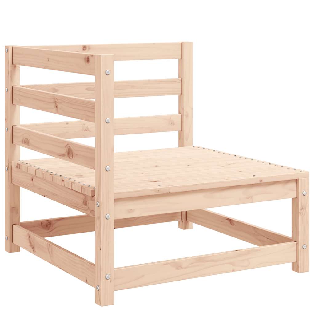 3 Piece Garden Lounge Set Solid Pinewood