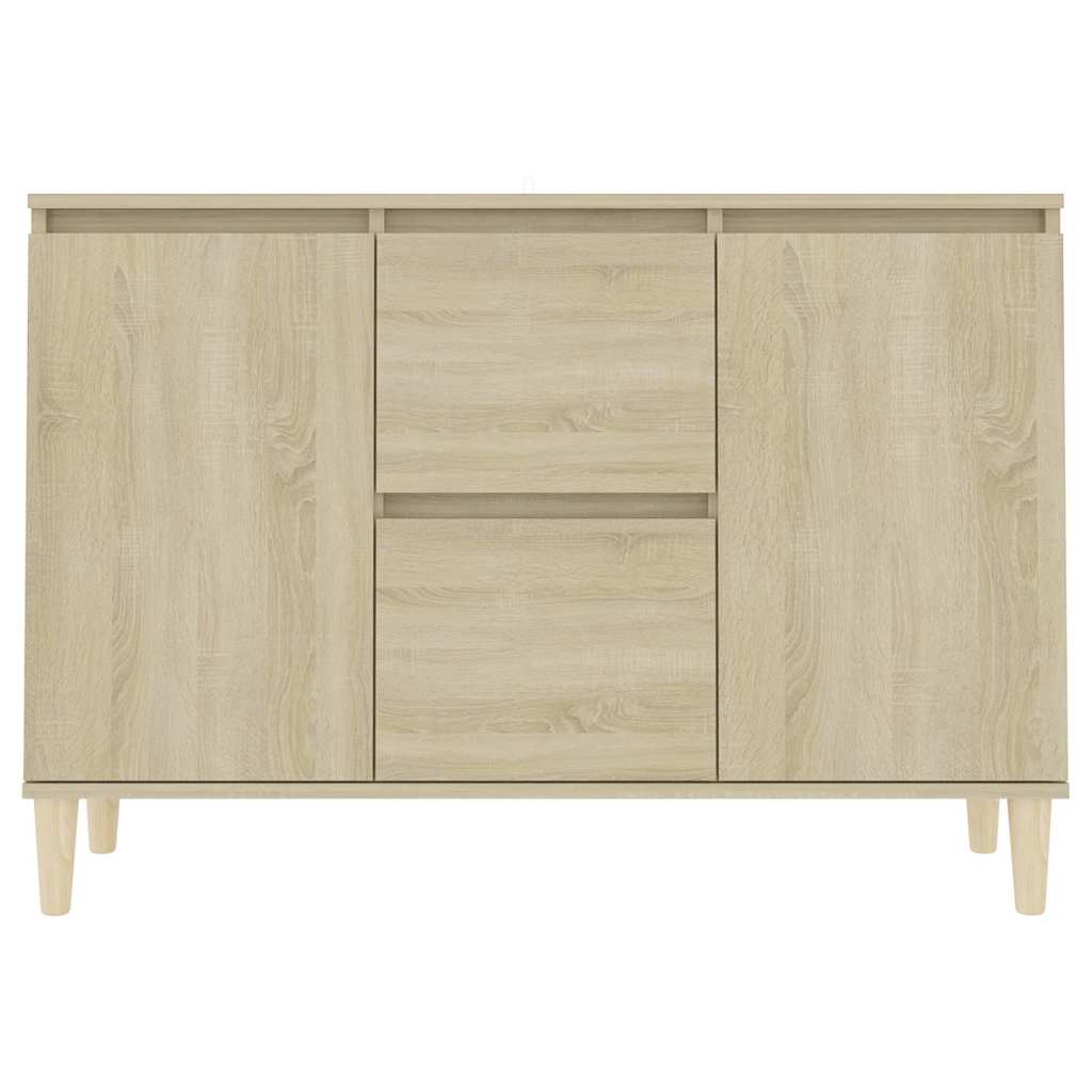 Sideboard Sonoma Oak 101x35x70 cm Engineered Wood