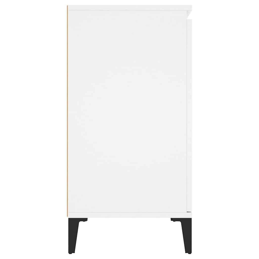 Sideboard White 102x35x70 cm Engineered Wood