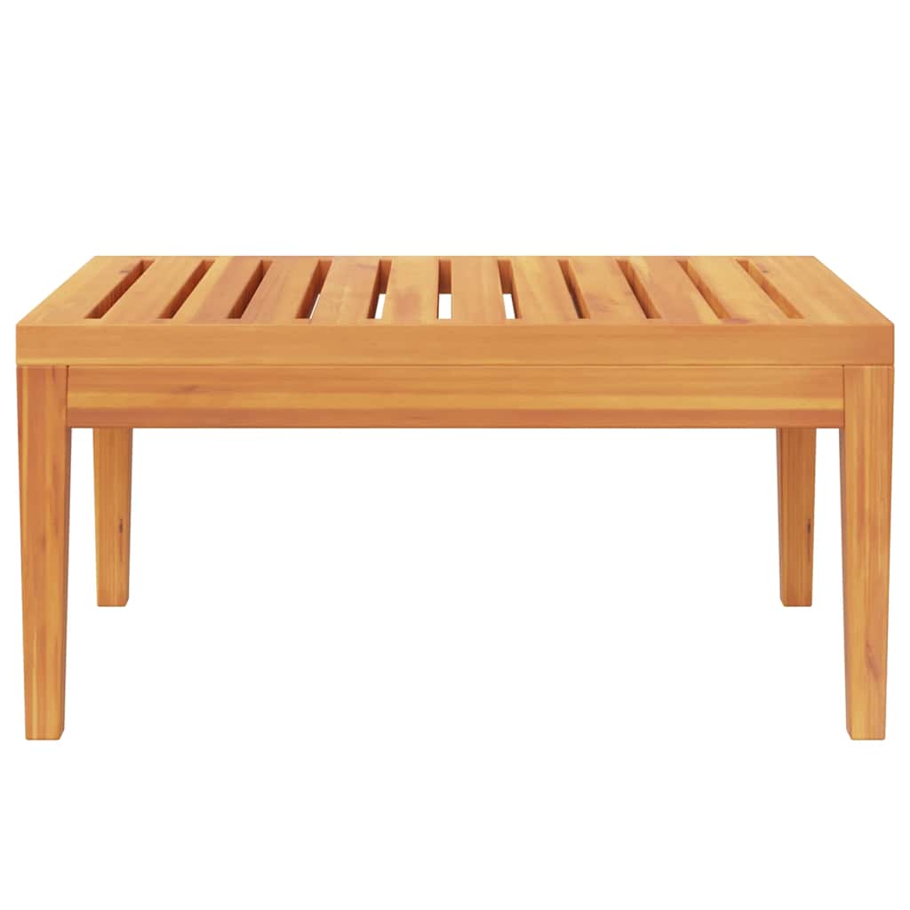 Garden Table 64x64x29 cm Solid Acacia Wood