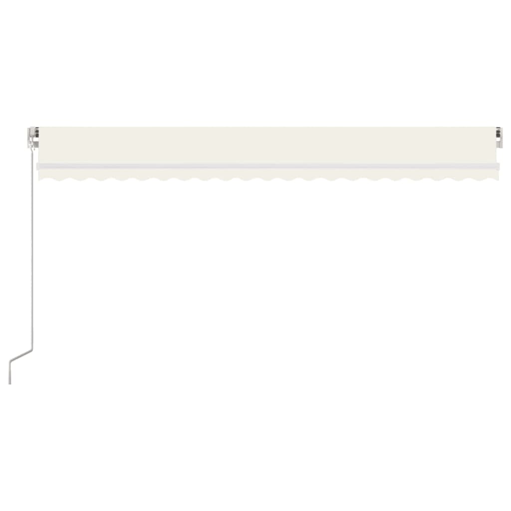 Manual Retractable Awning 500x300 cm Cream (313193+313169)