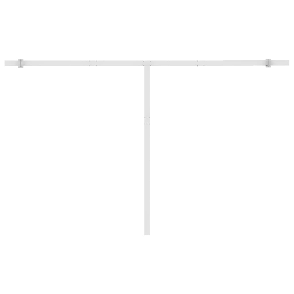 Manual Awning 4.5 x 3 m Cream 100% Polyester