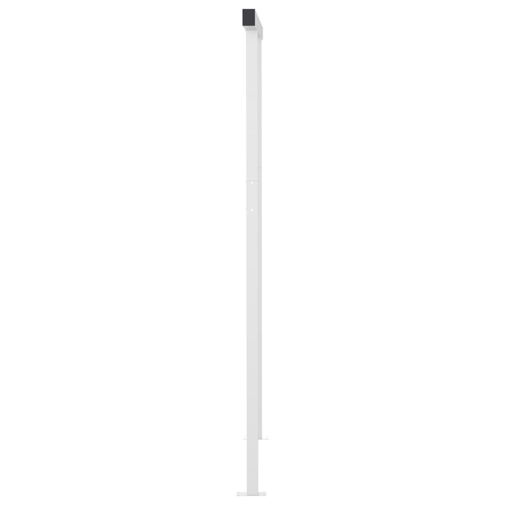 Manual Retractable Awning with Posts 3x2,5 m Anthracite