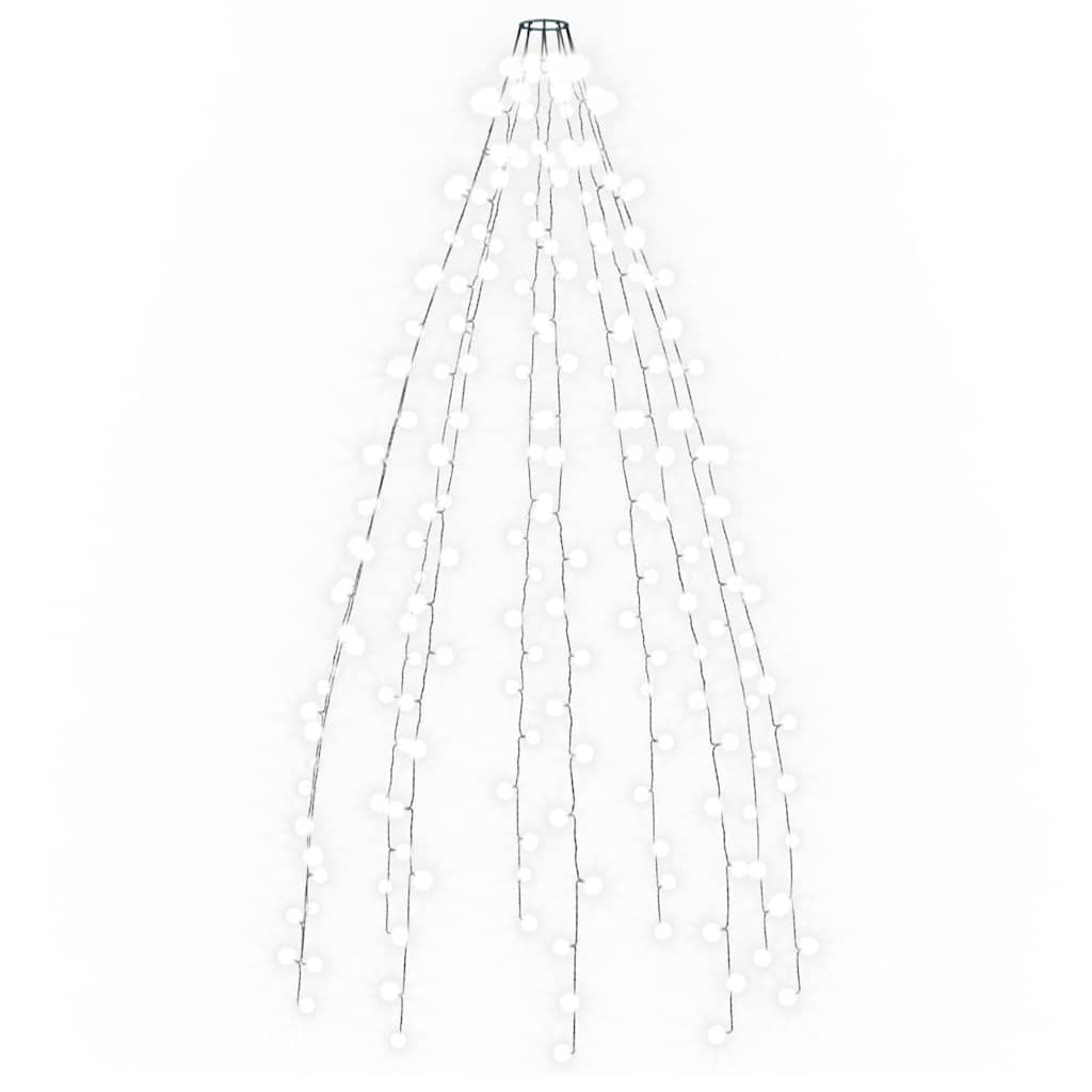 Christmas Tree Net Lights with 210 LEDs Cold White 210 cm