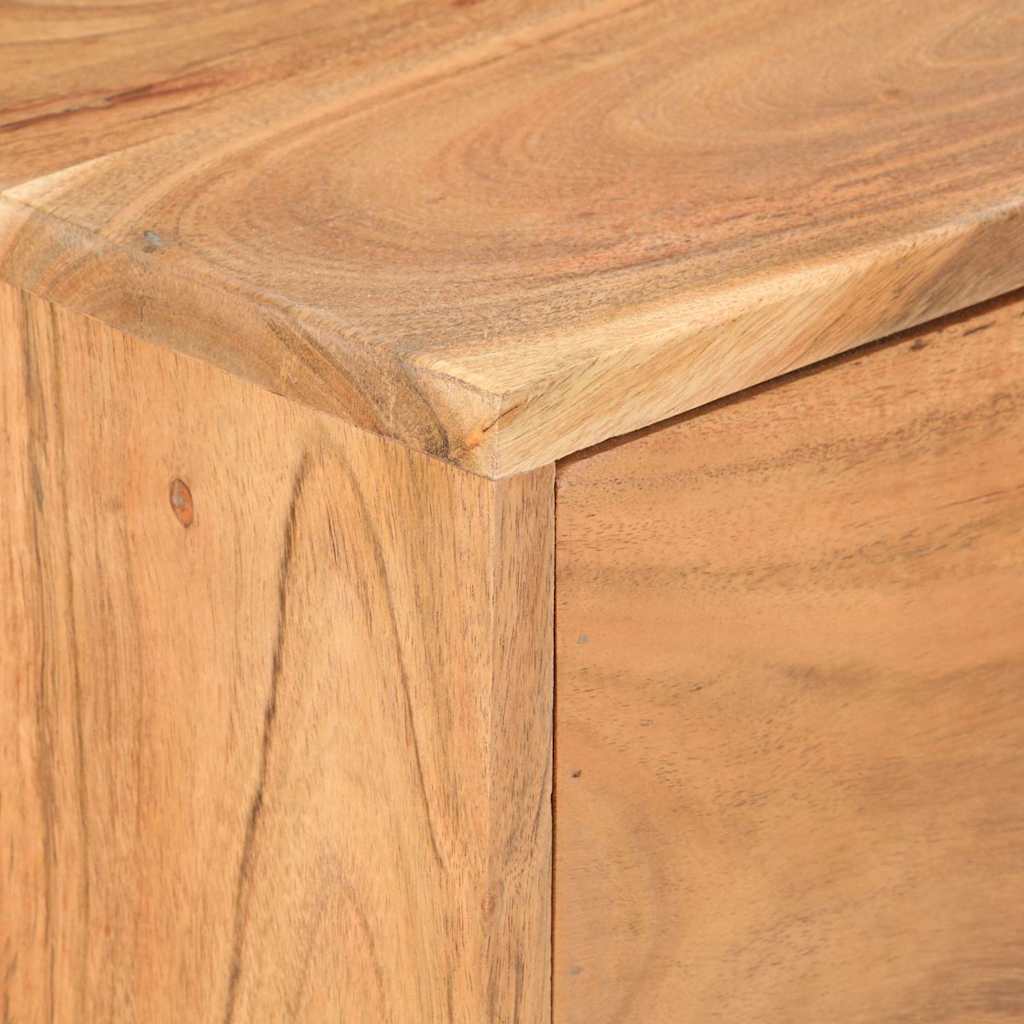 Sideboard 88x30x73 cm Solid Acacia Wood