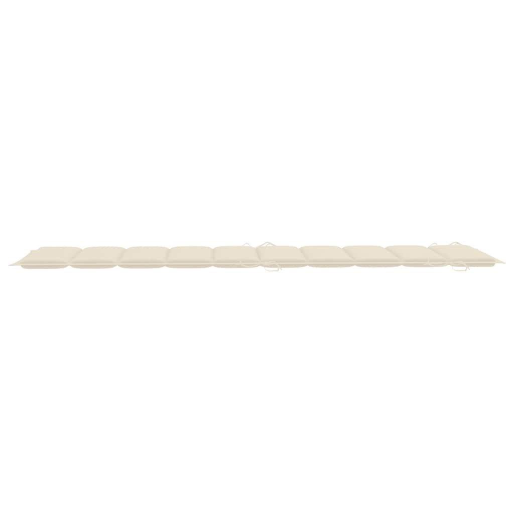 Sun Loungers 2 pcs with Cushions Solid Wood Acacia