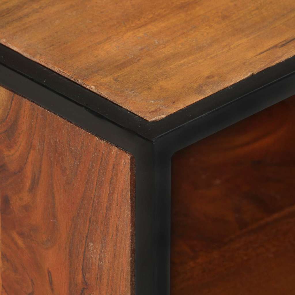 TV Cabinet 110x30x45 cm Solid Acacia Wood